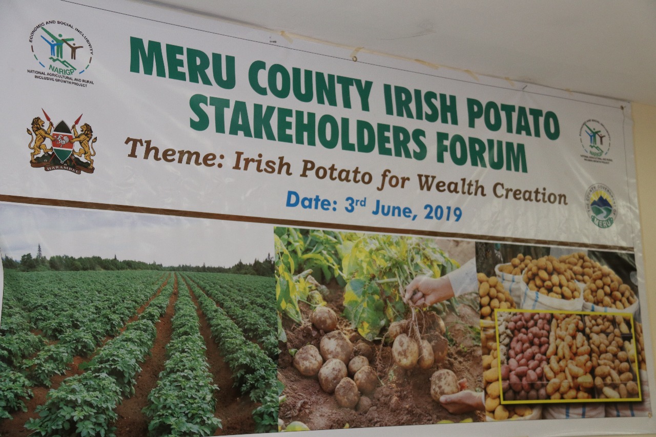 BIG STRIDES IN ELIMINATING CARTELS IN IRISH POTATO INDUSTRY IN MERU County Government Of Meru